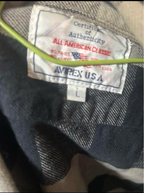 AVIREX USA ブラックチェックネルシャツ L マッチングアプリでモテる! < ブランド  AVIREX USA ブラックチェックネルシャツ L マッチングアプリでモテる! < ブランドの