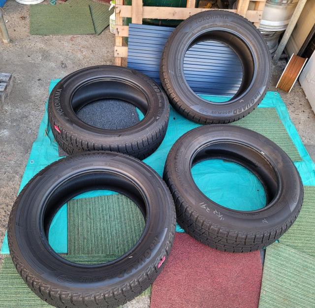 バリ溝!年式20 ヨコハマ iceGUARD iG50 PLUS 17インチスタッドレスタイヤ225/60R17 99Q タイ < 自動車/バイク バリ溝!年式20 ヨコハマ iceGUARD iG50 PLUS 17インチスタッドレスタイヤ225/60R17 99Q タイ < 自動車/バイク