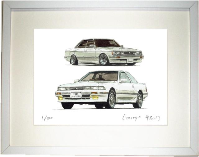 NC-747マークU/ソアラ限定版画サイン額装作家平右ヱ門 < 自動車/バイク NC-747マークU/ソアラ限定版画サイン額装作家平右ヱ門 < 自動車/バイク