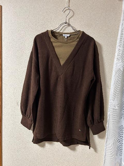 新品タグ付きArnold Palmer★首元T付きプルオーバー < ブランド 新品タグ付きArnold Palmer★首元T付きプルオーバー < ブランドの