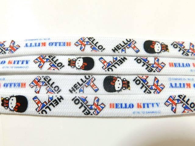 《New》キティちゃん★ユニオンジャック柄*ネックストラップ<ホワイト> < 家電/AV  《New》キティちゃん★ユニオンジャック柄*ネックストラップ<ホワイト> < 家電/AVの