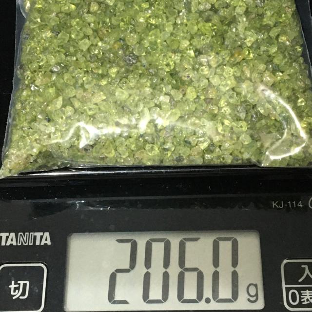 《浄化用さざれ》ミャンマー産 ペリドット 200g < インテリア/ライフ  《浄化用さざれ》ミャンマー産 ペリドット 200g < インテリア/ライフの