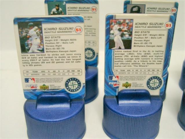 ◎ペプシ PEPSI イチロー ボトルキャップフィギュア・カード/2002 マリナーズ < ホビー ◎ペプシ PEPSI イチロー ボトルキャップフィギュア・カード/2002 マリナーズ < ホビーの