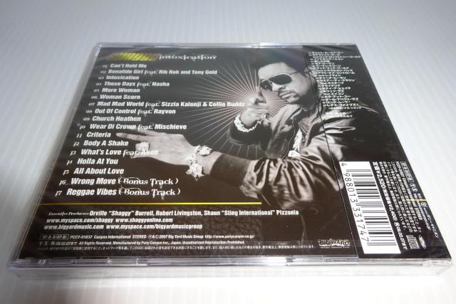 新品★シャギー★イントキシケーション〜陶酔★Shaggy★INTOXICATION★レゲエ★未使用★2枚同梱270円 < CD/DVD/ビデオ  新品★シャギー★イントキシケーション〜陶酔★Shaggy★INTOXICATION★レゲエ★未使用★2枚同梱270円 < CD/DVD/ビデオの