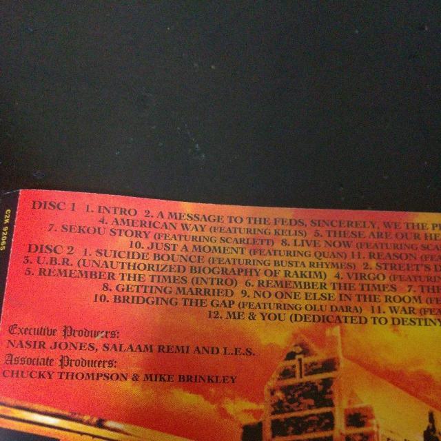 NAS『STREET'S DISCPLE』BUSTA RHYMES KELIS < CD/DVD/ビデオ NAS『STREET'S DISCPLE』BUSTA RHYMES KELIS < CD/DVD/ビデオの