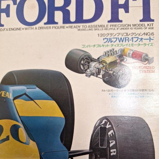 1/20ウルフWRー1フオードモーターライズ【モーター付けます。未使用】 < ホビー  1/20ウルフWRー1フオードモーターライズ【モーター付けます。未使用】 < ホビーの