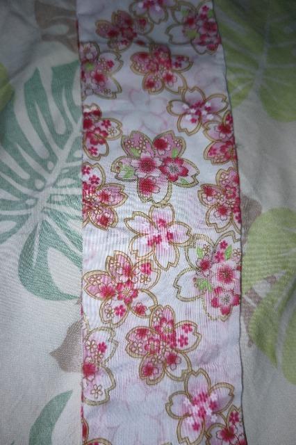 ★新柄白×金彩×桜吹雪和柄リコーダー入れ巾着袋 < キッズ/ベビー  ★新柄白×金彩×桜吹雪和柄リコーダー入れ巾着袋 < キッズ/ベビーの