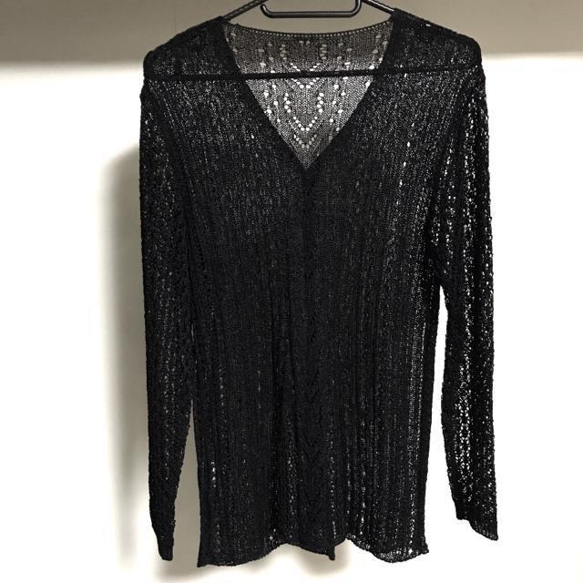 【送料込】GRITTER メッシュ シースルー シアーカーディガン Y2K 00s  gimmick 平成ギャル パンク系 < 女性ファッション  【送料込】GRITTER メッシュ シースルー シアーカーディガン Y2K 00s  gimmick 平成ギャル パンク系 < 女性ファッションの