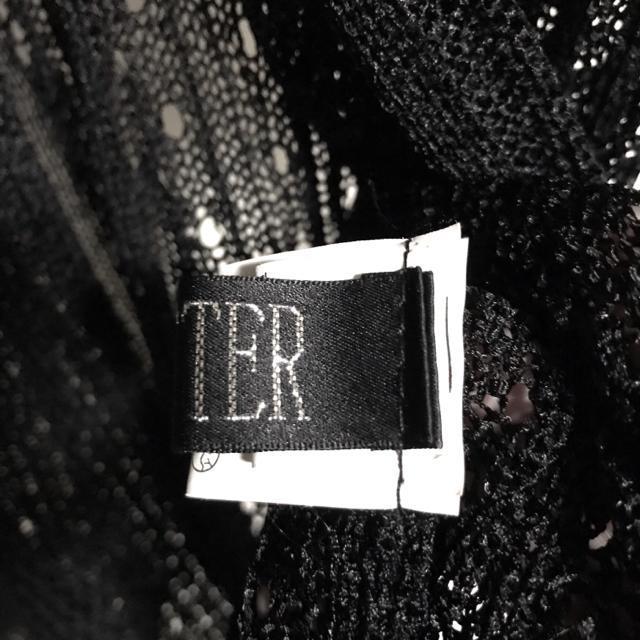 【送料込】GRITTER メッシュ シースルー シアーカーディガン Y2K 00s  gimmick 平成ギャル パンク系 < 女性ファッション  【送料込】GRITTER メッシュ シースルー シアーカーディガン Y2K 00s  gimmick 平成ギャル パンク系 < 女性ファッションの