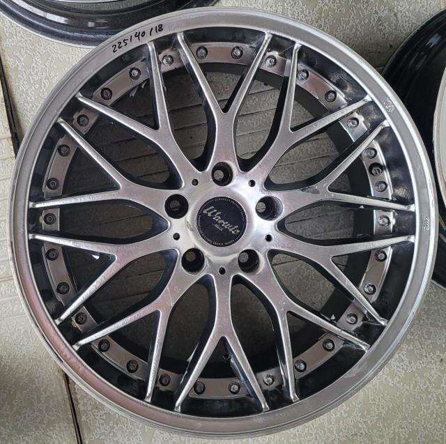 Warwic ワーウィック メッシュホイール18インチ7.5J+42 PCD114.3 5穴ホイールのみ4本セットアルファード ヴ < 自動車/バイク Warwic ワーウィック メッシュホイール18インチ7.5J+42 PCD114.3 5穴ホイールのみ4本セットアルファード ヴ < 自動車/バイク