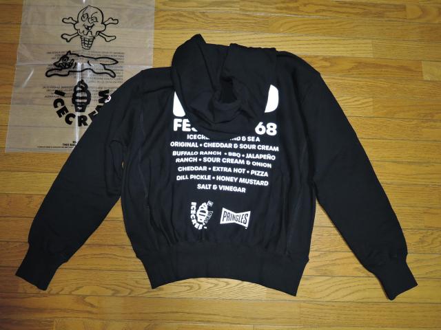 �V�i WIND AND SEA x ICECREAM �~ PRINGLES �X�E�F�b�g �p�[�J�[ S �� SWEAT HOODIE �� �j���t�@�b�V������ 