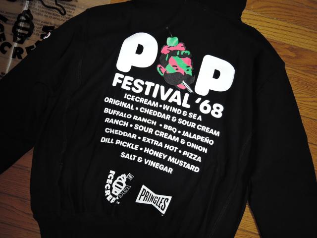 �V�i WIND AND SEA x ICECREAM �~ PRINGLES �X�E�F�b�g �p�[�J�[ S �� SWEAT HOODIE �� �j���t�@�b�V������ 