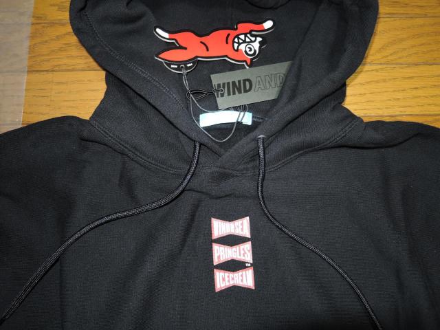 �V�i WIND AND SEA x ICECREAM �~ PRINGLES �X�E�F�b�g �p�[�J�[ S �� SWEAT HOODIE �� �j���t�@�b�V������ 