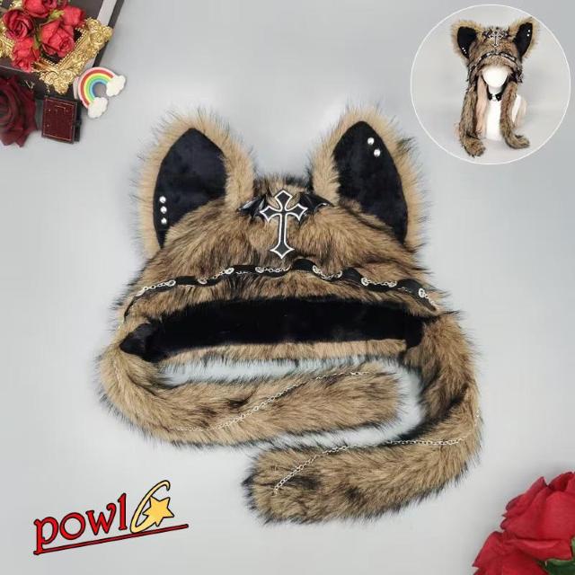 レディース耳が可愛い帽子暖かい防寒お出かけ目立つ暖かくてフワフワで優しさ感じるハットディズニーのようなデザイン < 女性ファッション レディース耳が可愛い帽子暖かい防寒お出かけ目立つ暖かくてフワフワで優しさ感じるハットディズニーのようなデザイン < 女性ファッションの