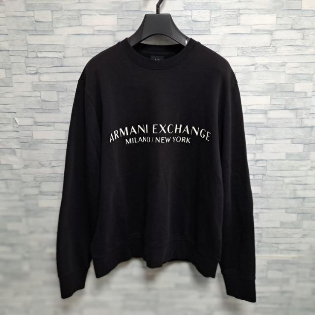 ��ARMANI EXCHANGE �A���}�[�j �G�N�X�`�F���W ���S �X�E�F�b�g �J�b�g�\�[/�����Y/L���V�샂�f��  �� �u�����h�� 