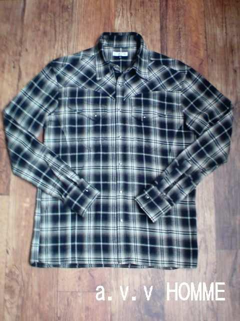□a.v.v HOMME/アーヴェヴェ メンズ アメカジ シャツ☆新品 < ブランド □a.v.v HOMME/アーヴェヴェ メンズ アメカジ シャツ☆新品 < ブランドの