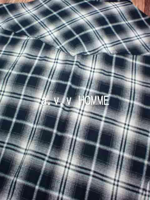□a.v.v HOMME/アーヴェヴェ メンズ アメカジ シャツ☆新品 < ブランド □a.v.v HOMME/アーヴェヴェ メンズ アメカジ シャツ☆新品 < ブランドの