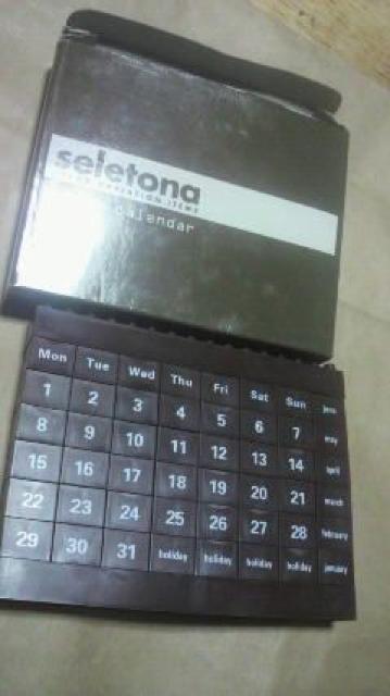 セルトナ ブロック カレンダー 新品 非売品 < インテリア/ライフ  セルトナ ブロック カレンダー 新品 非売品  < インテリア/ライフの