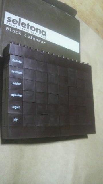セルトナ ブロック カレンダー 新品 非売品 < インテリア/ライフ  セルトナ ブロック カレンダー 新品 非売品 < インテリア/ライフの