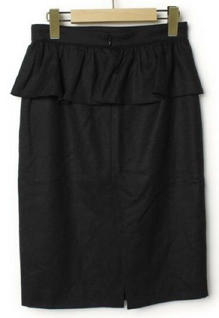 AULA AILAアウラアイラ☆黒ペプラムタイトスカート < ブランド AULA AILAアウラアイラ☆黒ペプラムタイトスカート < ブランドの