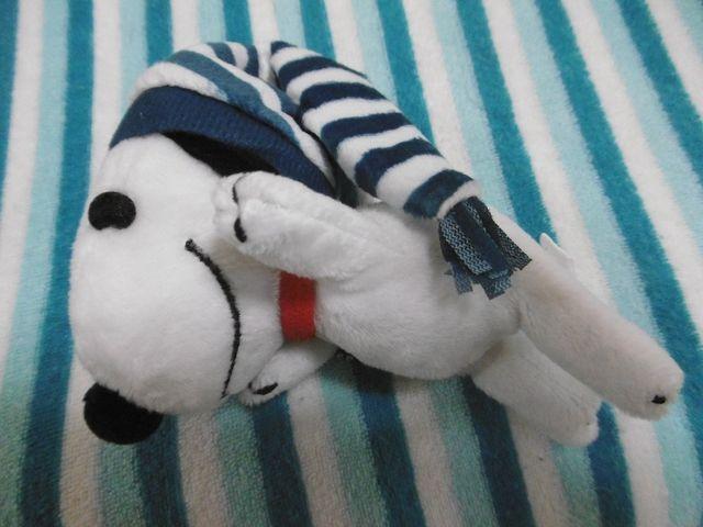 ナイトキャップ 寝そべりスヌーピー マスコット < おもちゃ  ナイトキャップ 寝そべりスヌーピー マスコット  < おもちゃの