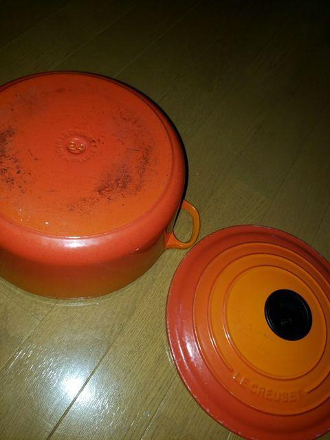 ☆USED☆ル・クルーゼ☆24pココット鍋 < インテリア/ライフ  ☆USED☆ル・クルーゼ☆24pココット鍋 < インテリア/ライフの