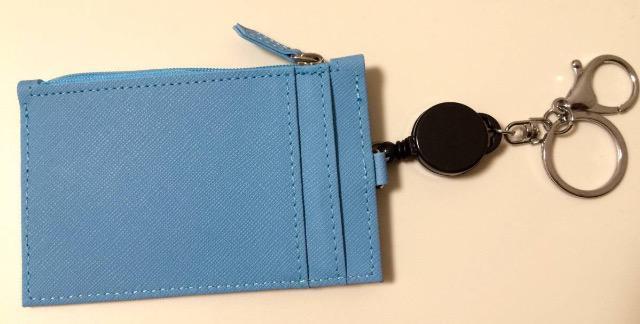 パスケース(リール付き) 小銭入れ カード入れ (男女兼用) 新品 < 女性ファッション  パスケース(リール付き) 小銭入れ カード入れ (男女兼用) 新品 < 女性ファッションの