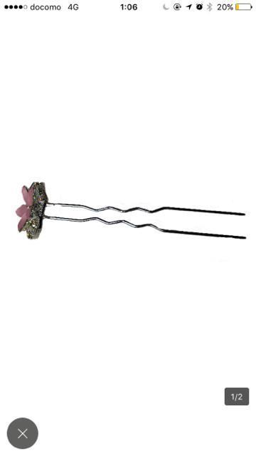 コムサイズム★ラインストーンきらきらかんざし 新品タグ付 < 女性アクセサリー/時計  コムサイズム★ラインストーンきらきらかんざし 新品タグ付 < 女性アクセサリー/時計の