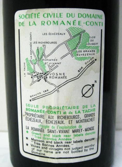 Cʎ 1972N}lReBROMANEE-CONTI  03324  O/hN 