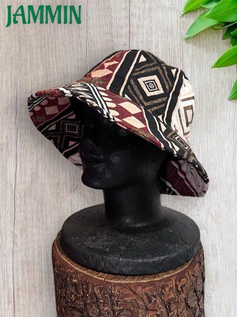 織り柄ハット エスニック ヒッピー アジアン 帽子 ハット 男女兼用 < 男性ファッション 織り柄ハット エスニック ヒッピー アジアン 帽子 ハット 男女兼用 < 男性ファッションの