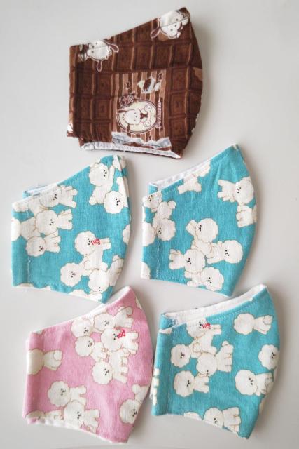 ワンちゃんマスク5枚セット < 女性ファッション  ワンちゃんマスク5枚セット  < 女性ファッションの