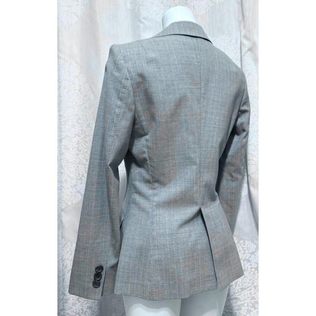 KIYOMI SAITO春夏ストライプ パンツスーツ グレー#38 < 女性ファッション KIYOMI SAITO春夏ストライプ パンツスーツ グレー#38 < 女性ファッションの