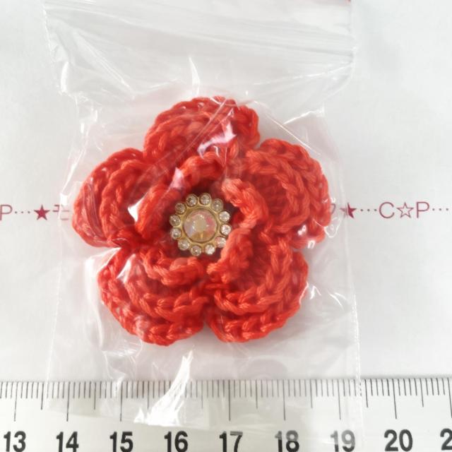 14*ハンドメイド♪3段お花モチーフ ガラスビジュー付 5 < ペット/手芸/園芸 14*ハンドメイド♪3段お花モチーフ ガラスビジュー付 5 < ペット/手芸/園芸の