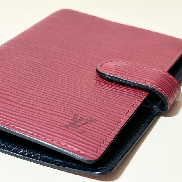 LOUIS VUITTON ���C ���B�g�� �G�s �A�W�F���_ PM �蒠�J�o�[ �r�W�l�X ���b�h �� �u�����h�� 