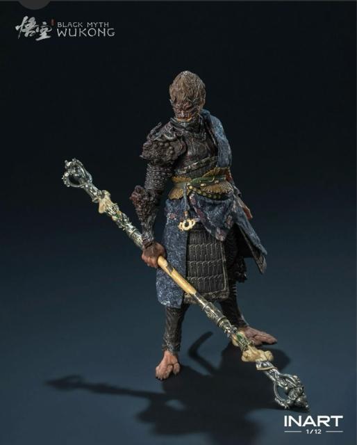 INART G0002 1/12 『黒神話 : 悟空』 天命人 ブロンズ クロス装備 Black Myth: Wukong < ホビー INART G0002 1/12 『黒神話 : 悟空』 天命人 ブロンズ クロス装備 Black Myth: Wukong < ホビーの