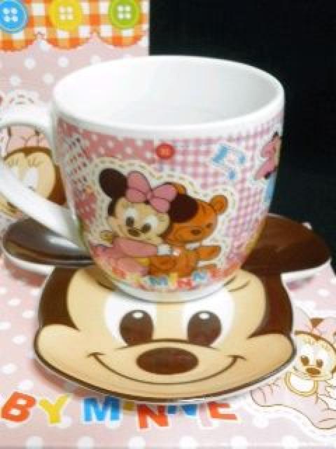《New》Disney/ミニーマウス★カップ&ソーサー セット<箱付> < インテリア/ライフ  《New》Disney/ミニーマウス★カップ&ソーサー セット<箱付> < インテリア/ライフの