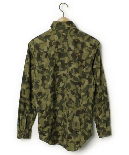 ☆ZARA/ザラ 迷彩 カモフラージュ柄 長袖シャツ/メンズ/S☆新品 < ブランド  ☆ZARA/ザラ 迷彩 カモフラージュ柄 長袖シャツ/メンズ/S☆新品 < ブランドの