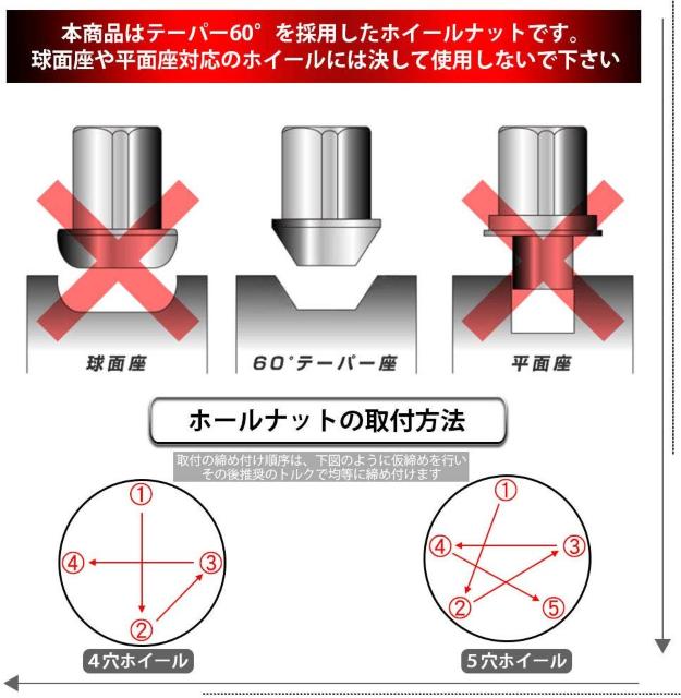 スチール製 ホイールロックナットM12 x P1.5 20個セット < 自動車/バイク スチール製 ホイールロックナットM12 x P1.5 20個セット < 自動車/バイク