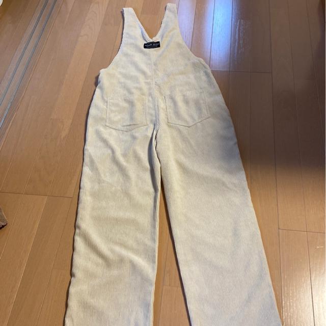 オーバーオール/つなぎ/ベージュ(オフホワイト)/サイズM < キッズ/ベビー  オーバーオール/つなぎ/ベージュ(オフホワイト)/サイズM < キッズ/ベビーの