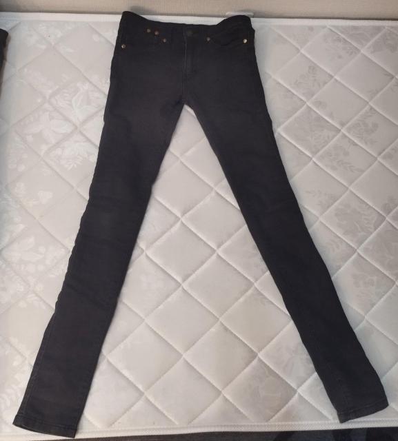 黒 ストレッチスキニー デニム SS 24インチ < 女性ファッション  黒 ストレッチスキニー デニム SS 24インチ  < 女性ファッションの