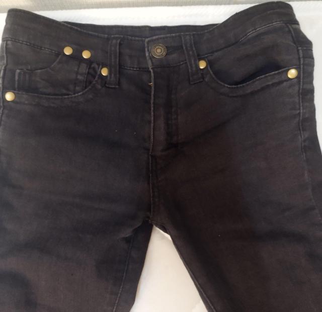 黒 ストレッチスキニー デニム SS 24インチ < 女性ファッション  黒 ストレッチスキニー デニム SS 24インチ < 女性ファッションの