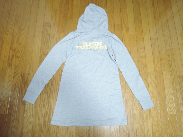新品 HYSTERIC GLAMOUR ヒステリックグラマー ロング丈 パーカー カットソー FREE灰 スウェット調 ワンピース < ブランド  新品 HYSTERIC GLAMOUR ヒステリックグラマー ロング丈 パーカー カットソー FREE灰 スウェット調 ワンピース < ブランドの