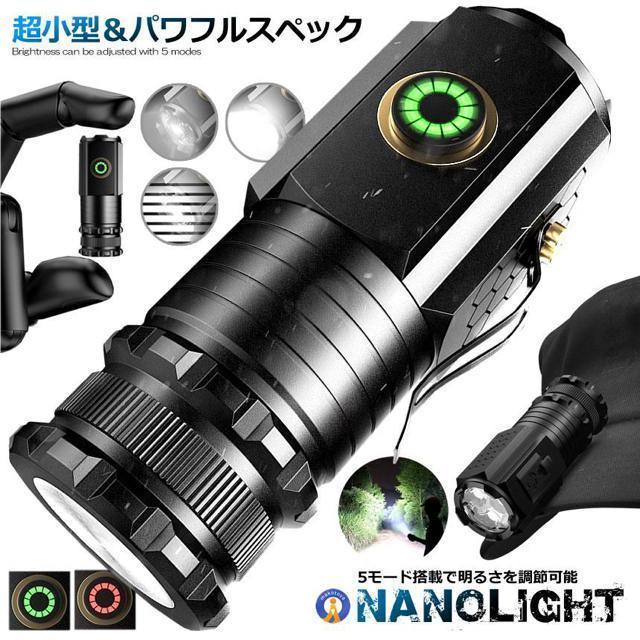 d 1000LM LED  ^ 18350dr Ή  5̃[h Ɩ Px Lv h