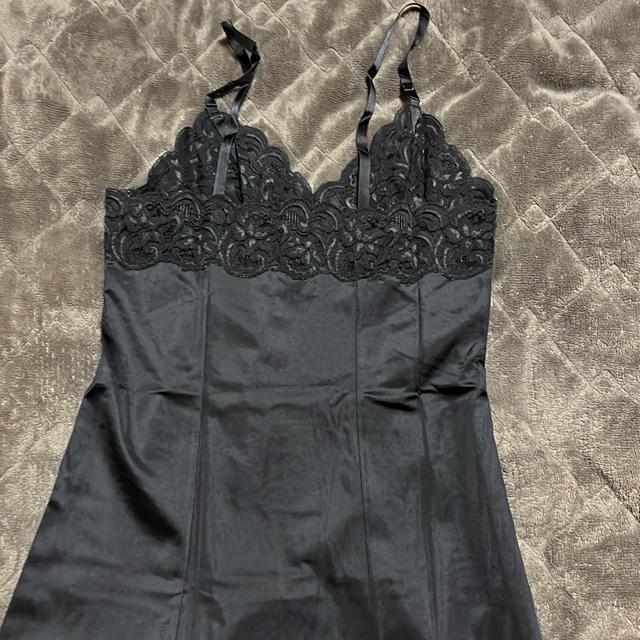 ☆☆☆タンス整理品 衣類 おまとめOK ホームクリーニング済み ブラック スリップ Mサイズ 80-95 < 女性ファッション  ☆☆☆タンス整理品 衣類 おまとめOK ホームクリーニング済み ブラック スリップ Mサイズ 80-95 < 女性ファッションの