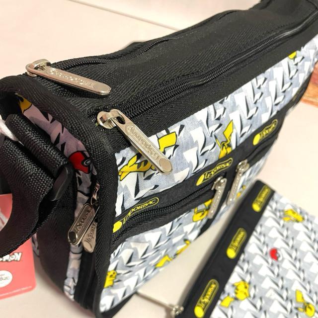 ★新品★LeSportsac レスポートサック ピカチュウモノグラム ショルダーバッグ ポーチ 7507 S セット 送料無料 < 女性ファッション  ★新品★LeSportsac レスポートサック ピカチュウモノグラム ショルダーバッグ ポーチ 7507 S セット 送料無料 < 女性ファッションの