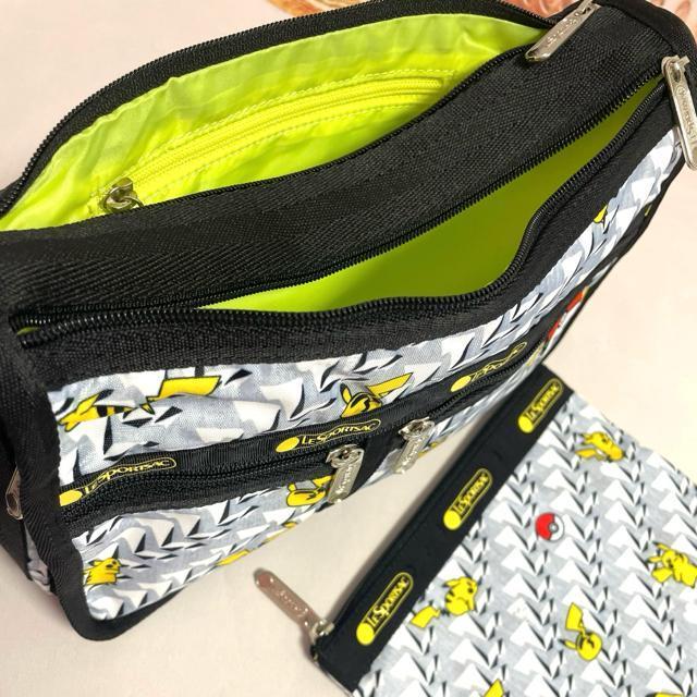 ★新品★LeSportsac レスポートサック ピカチュウモノグラム ショルダーバッグ ポーチ 7507 S セット 送料無料 < 女性ファッション  ★新品★LeSportsac レスポートサック ピカチュウモノグラム ショルダーバッグ ポーチ 7507 S セット 送料無料 < 女性ファッションの