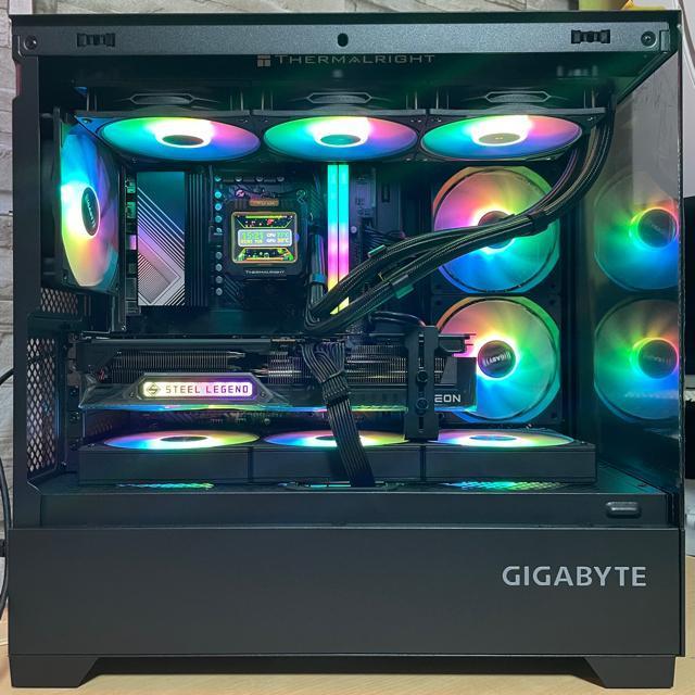 yViQ[~OPCzRyzen7 7800X3D RX9070XT 32GB SSD1TB 850W