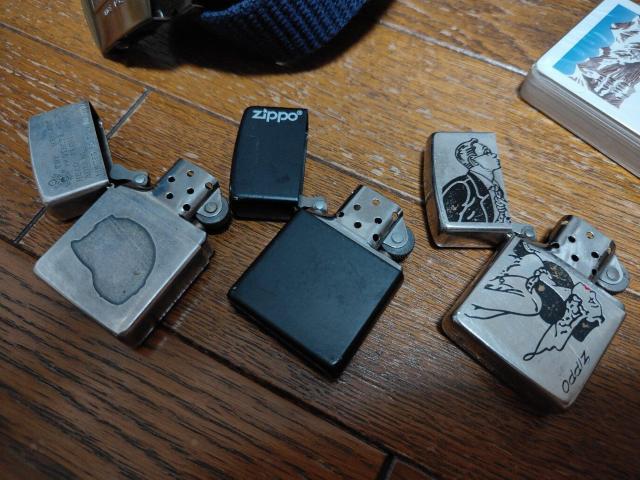 Zippo ジッポー ライター レトロ ビンテージ グッズ セット < 男性ファッション  Zippo ジッポー ライター レトロ ビンテージ グッズ セット < 男性ファッションの