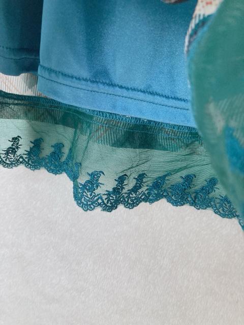 axes femme アクシーズ アーガイル柄 七分袖 チュニック ワンピース M N2m < ブランド  axes femme アクシーズ アーガイル柄 七分袖 チュニック ワンピース M N2m < ブランドの
