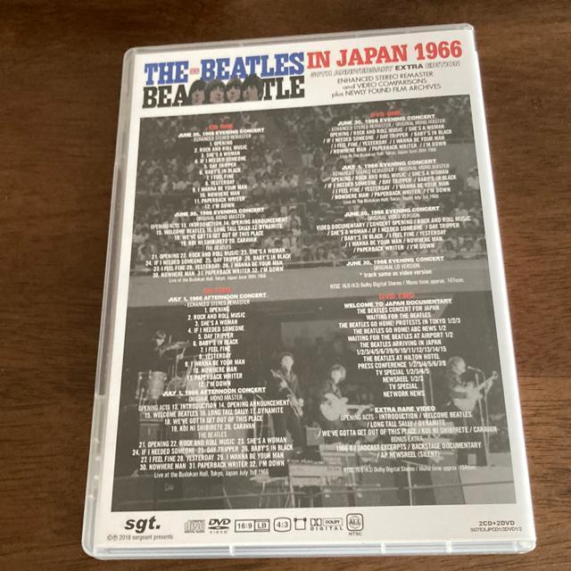 輸入盤 4枚組(CD2枚+DVD2枚) THE BEATLES / in JAPAN 1966 ビートルズ 日本武道館公演 < タレントグッズ  輸入盤 4枚組(CD2枚+DVD2枚) THE BEATLES / in JAPAN 1966 ビートルズ 日本武道館公演 < タレントグッズの